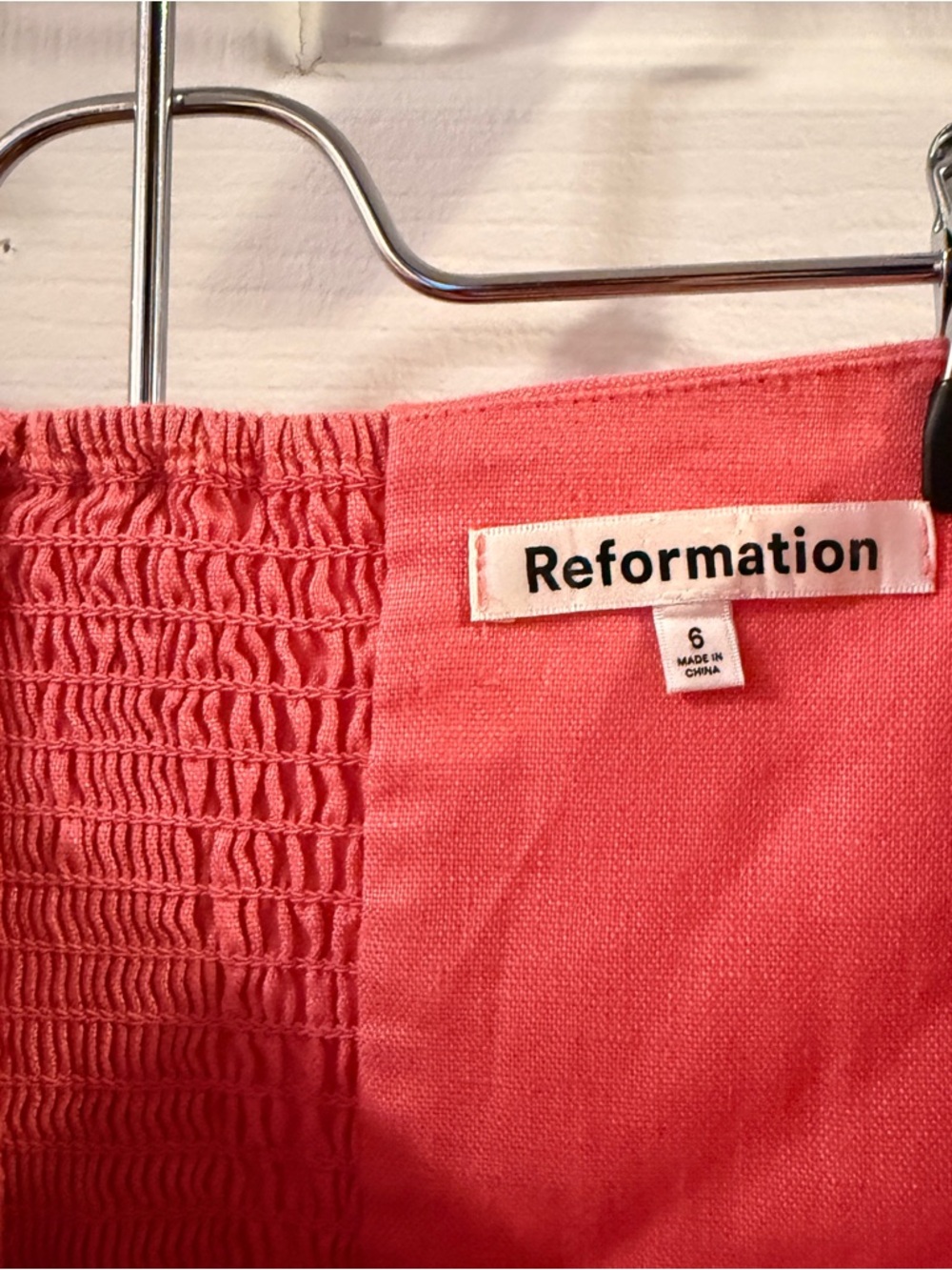 Reformation Fettuccine Linen Dress - Picture 5 of 5